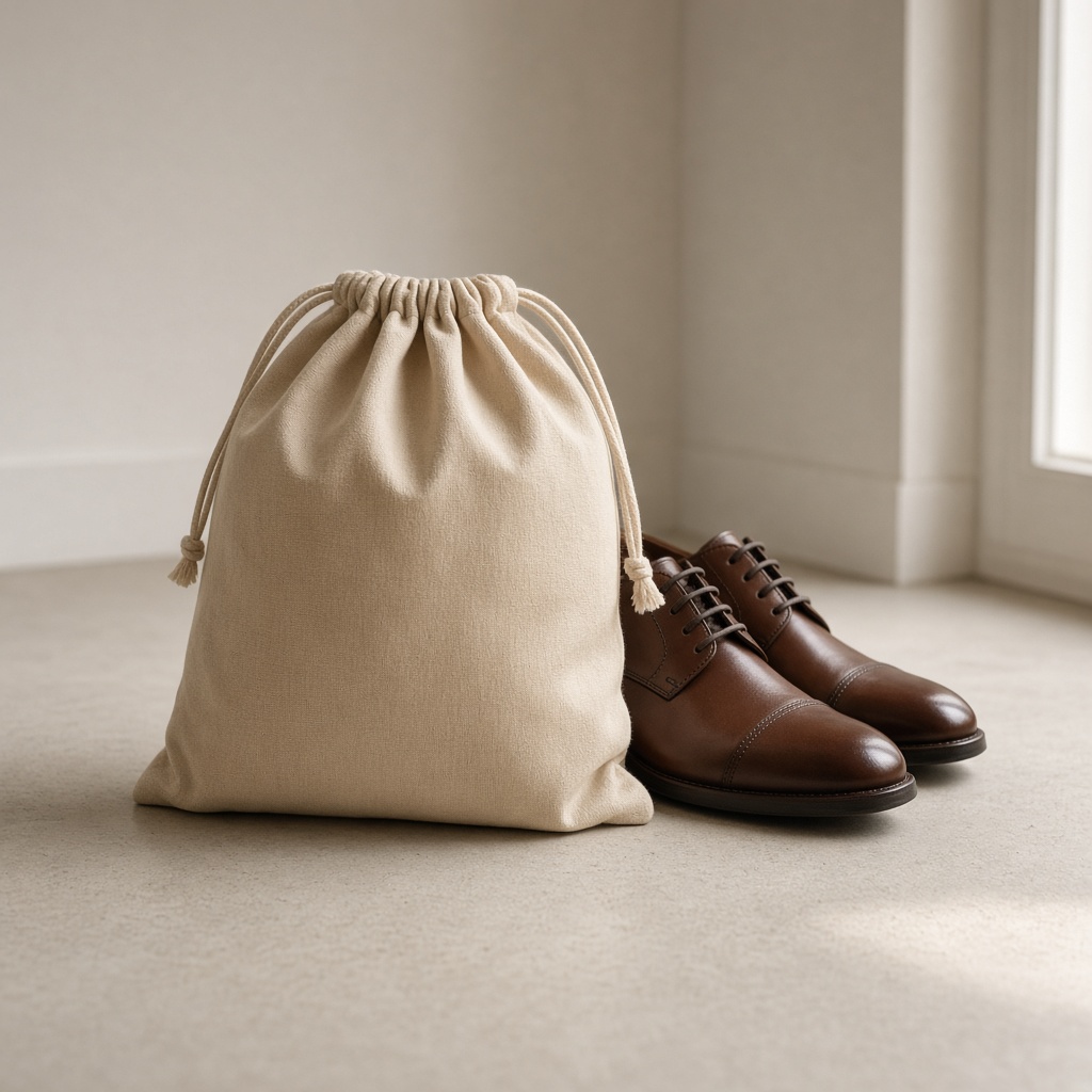 Bolsa de tela para el par